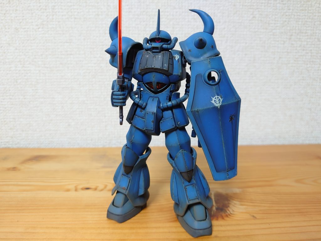 HGUC グフ(リバイブ版)製作記④(完成) | 模型大隊戦闘日誌