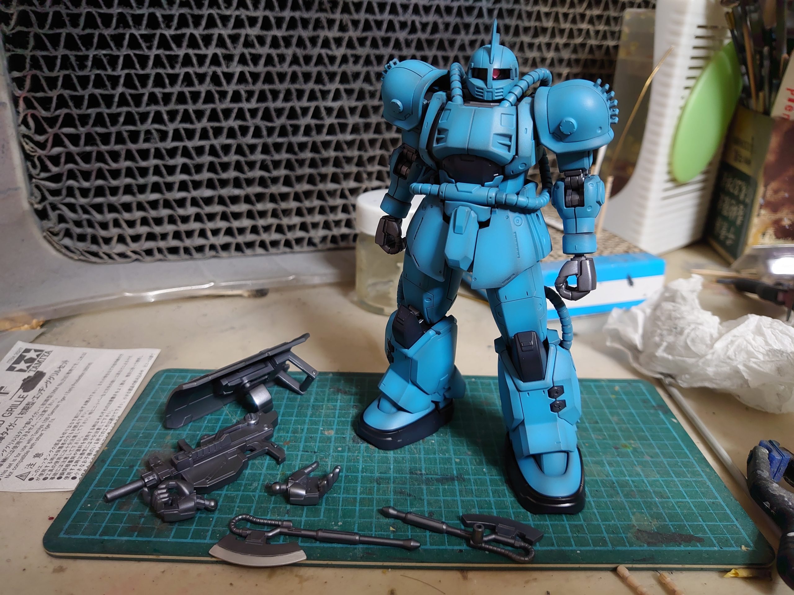 HG ブグ(ランバ・ラル機)製作記③ | 模型大隊戦闘日誌