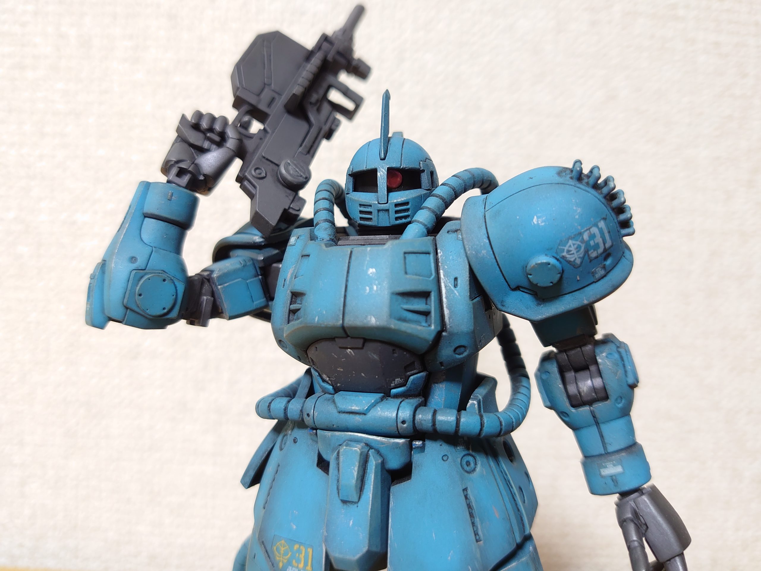 HG ブグ(ランバ・ラル機)製作記④(完成) | 模型大隊戦闘日誌