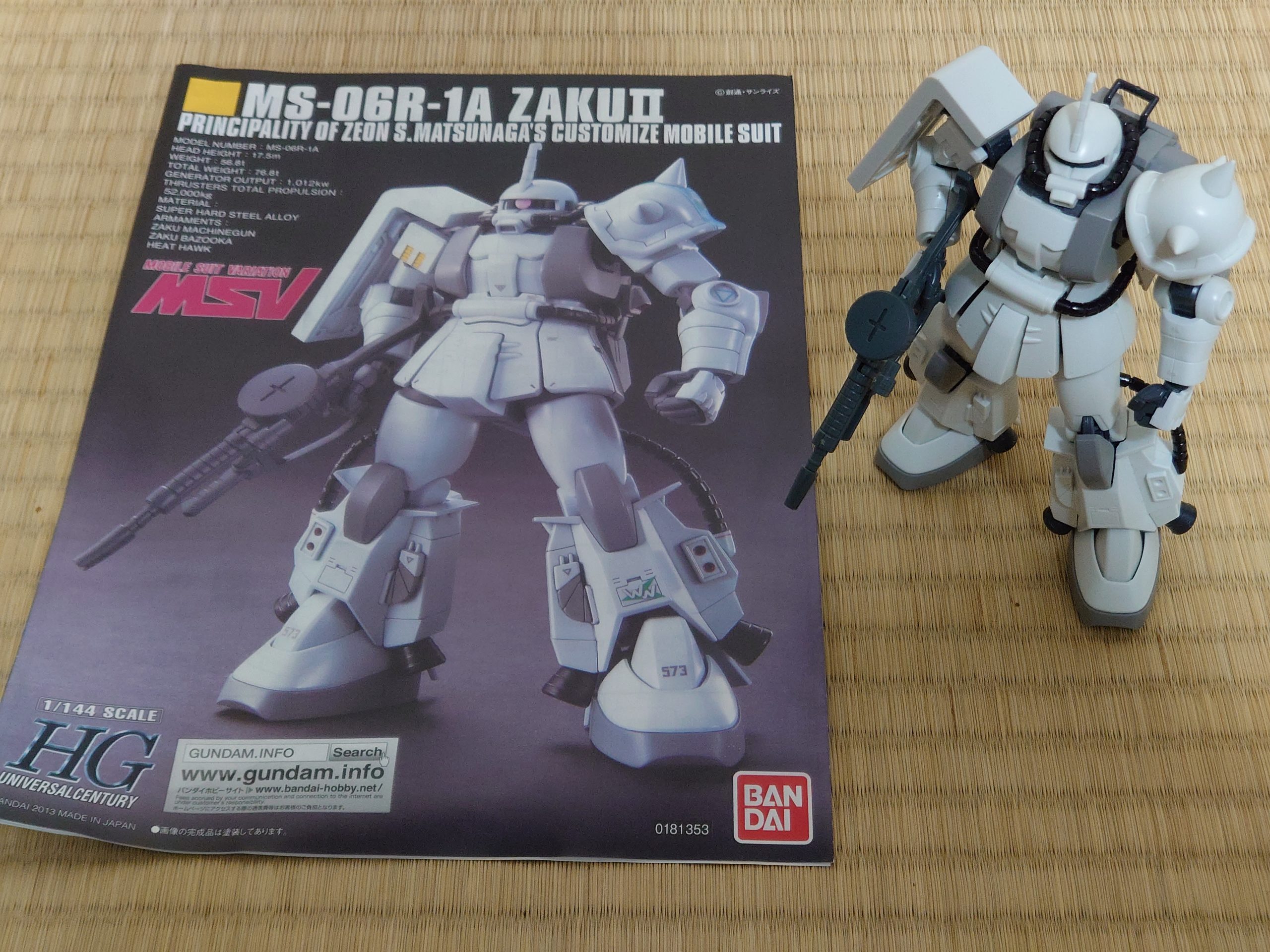 MG ガンプラ 百式 シンマツナガザク 完成品-