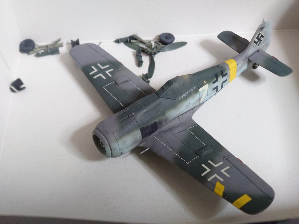 ハセガワ Fw190f 8 製作記③完成 模型大隊戦闘日誌 