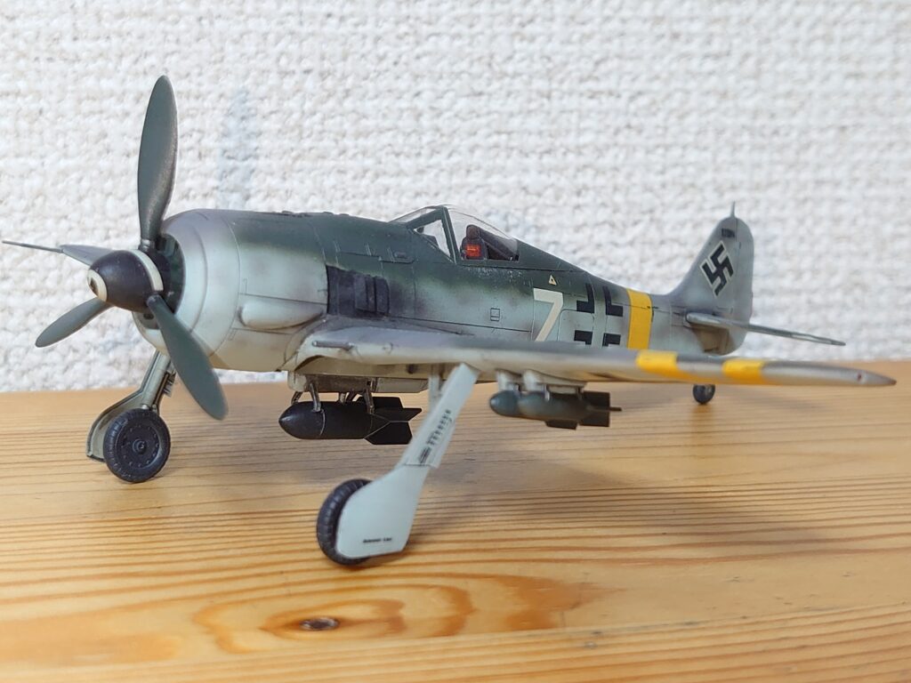 ハセガワ Fw-190F-8 製作記③(完成) | 模型大隊戦闘日誌