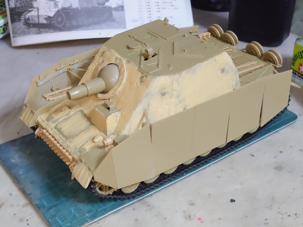 タミヤ IV号突撃戦車ブルムベア(中期型)製作記⑤ | 模型大隊戦闘日誌