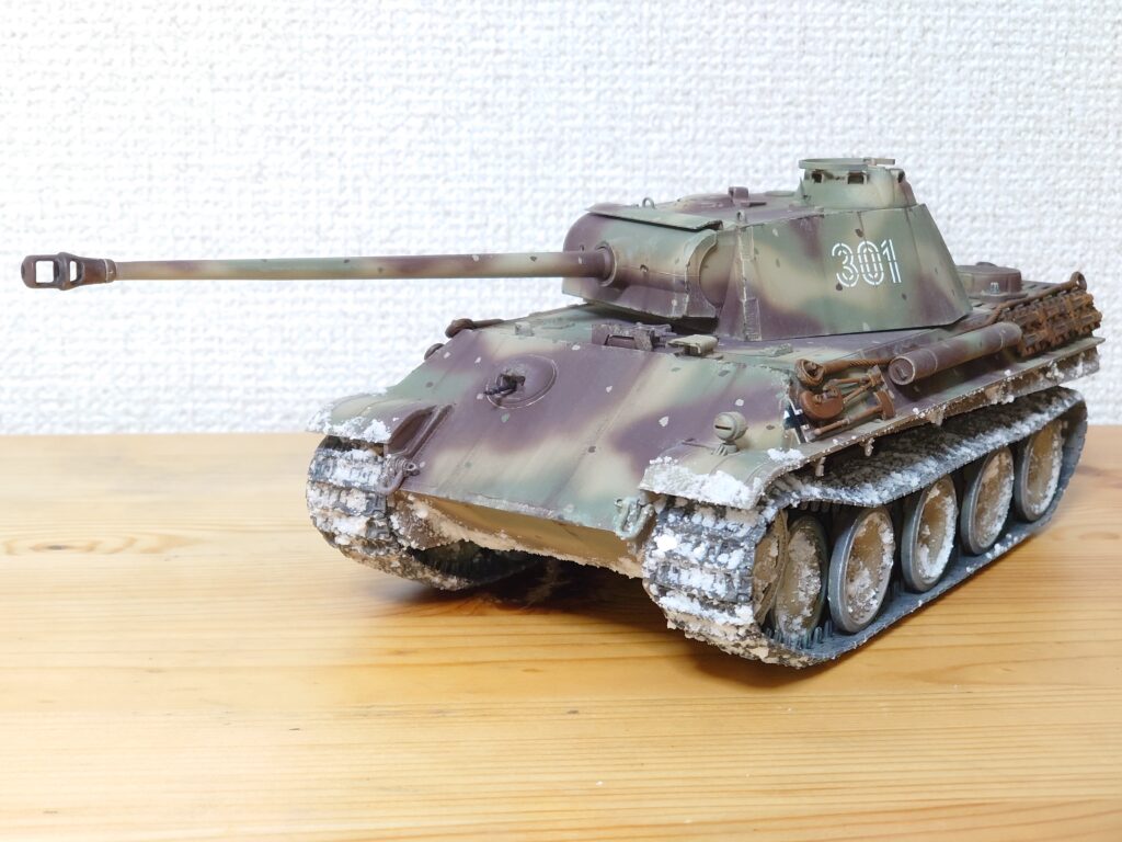 タミヤ 1/35 パンターG型(後期型) 製作記⑥(完成) | 模型大隊戦闘日誌