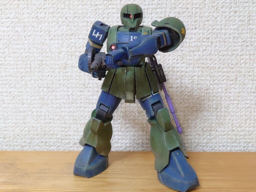 HGUC ザクI(旧ザク) 製作記⑤(完成) | 模型大隊戦闘日誌