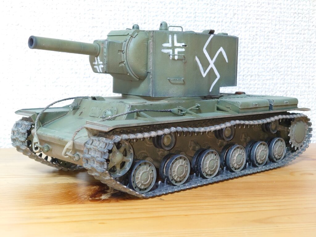 2022年3月】タミヤ 1/35 KV-2 製作記⑥(完成)【新製品】 | 模型大隊戦闘日誌