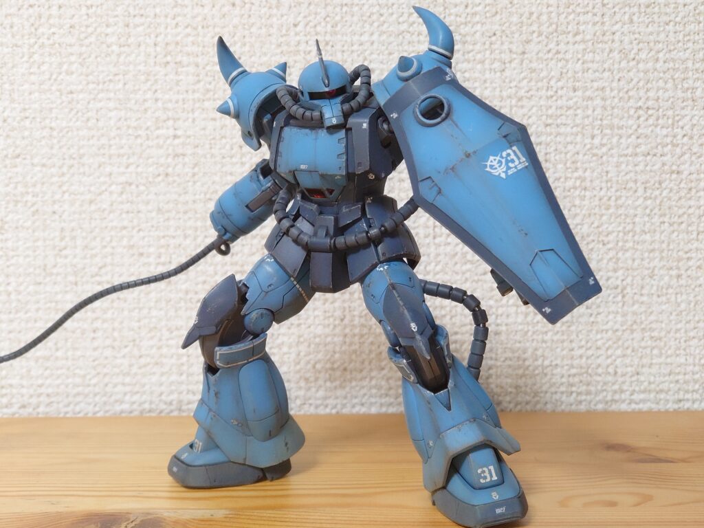 HG プロトタイプグフ(戦術実証機) 製作記⑥(完成) | 模型大隊戦闘日誌