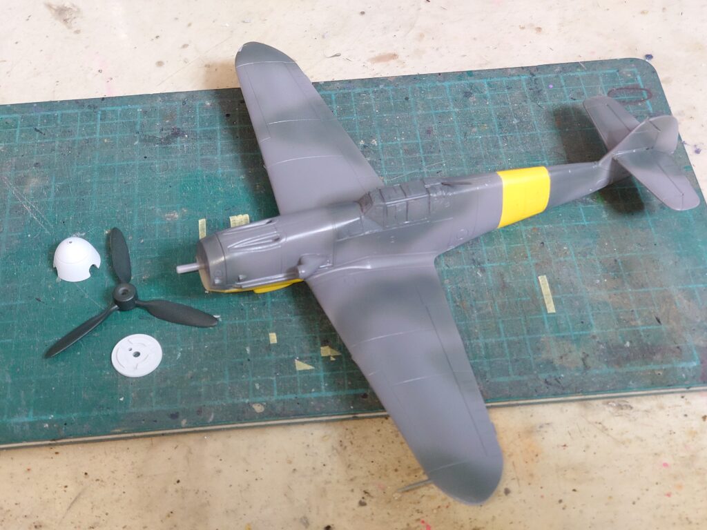 プラモデル　戦闘機　2台まとめセット！ファントム　/　メッサーシュミット プラモデル戦闘機2台まとめセット！ファントム/メッサーシュミット