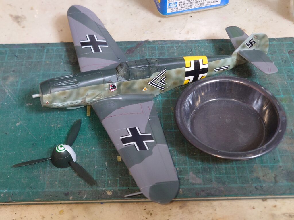 ＭI工房完成品、メッサーシュミット、イラストレーション ファインモールド メッサーシュミットBf109F-2 製作記① | 模型