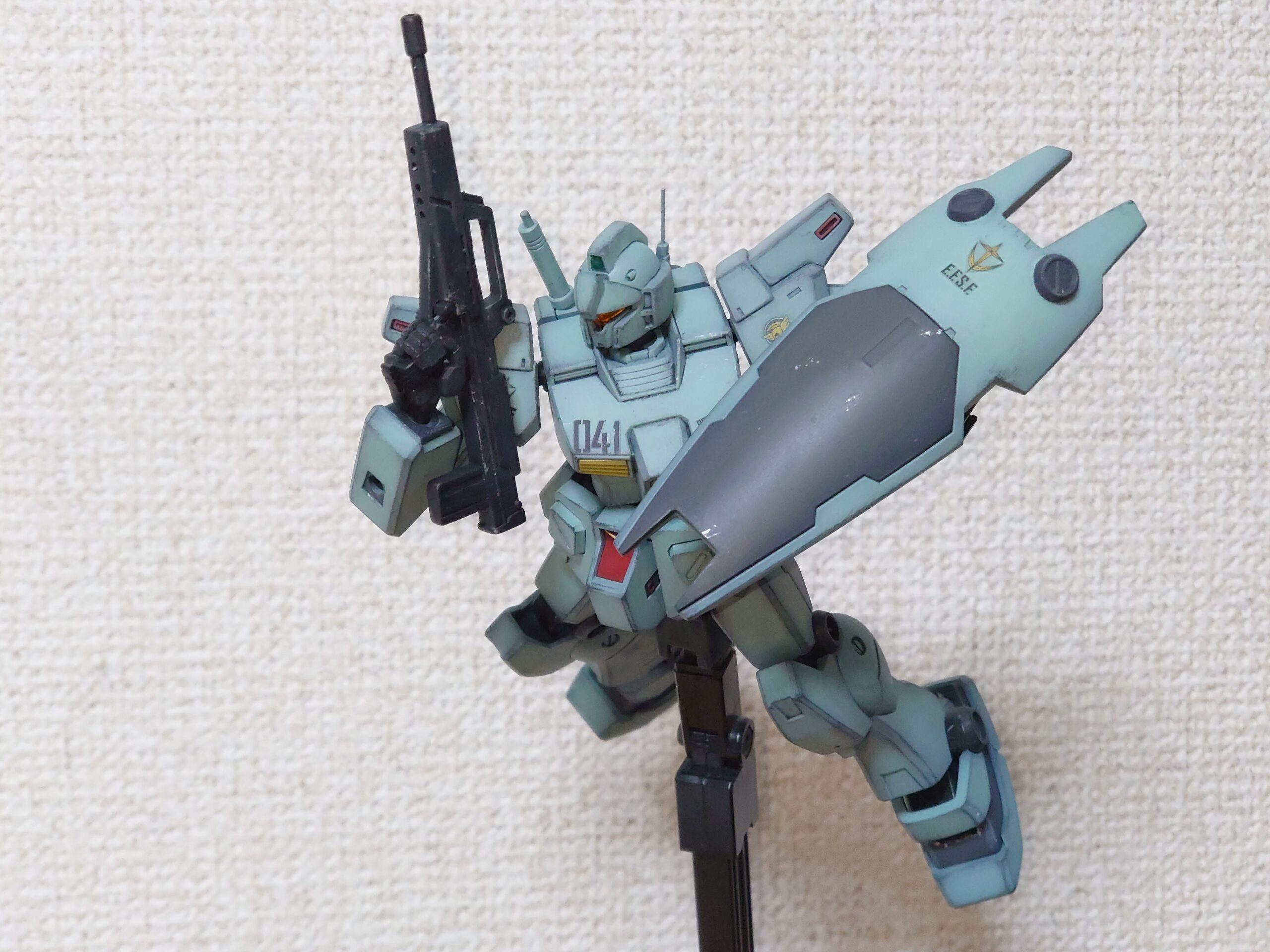 HGUC ジム・カスタム製作記⑥(完成) | 模型大隊戦闘日誌