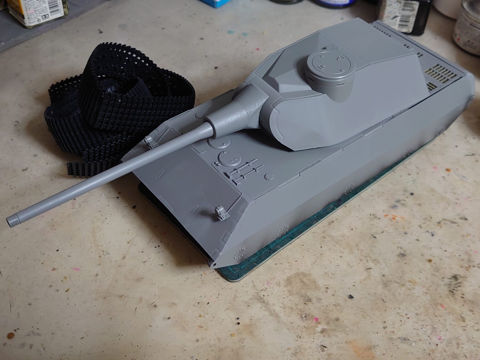 【2022年8月】タコム Vk100.01(p)マムート 製作記④【新製品】 | 模型大隊戦闘日誌