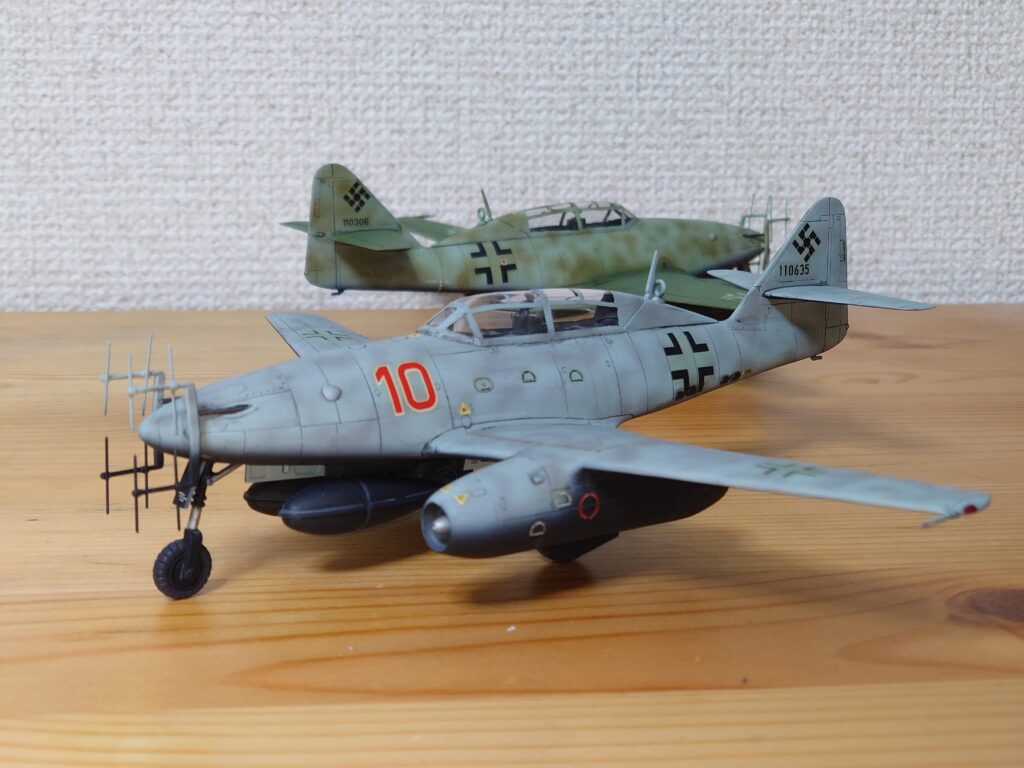 Amazon.co.jp: 未組立 トランペッター メッサーシュミット Me262