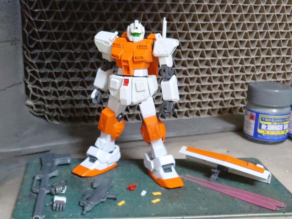 HGUC パワード・ジム 製作記③ | 模型大隊戦闘日誌