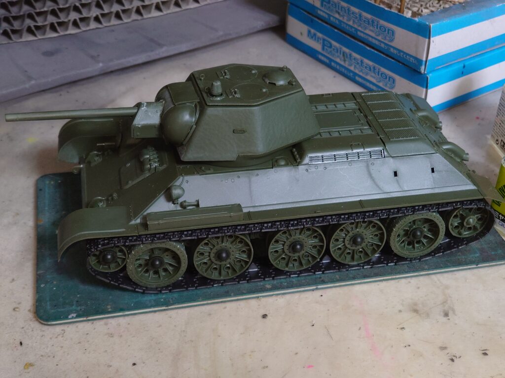 タミヤ T-34/76(1943年型) 製作記③ | 模型大隊戦闘日誌