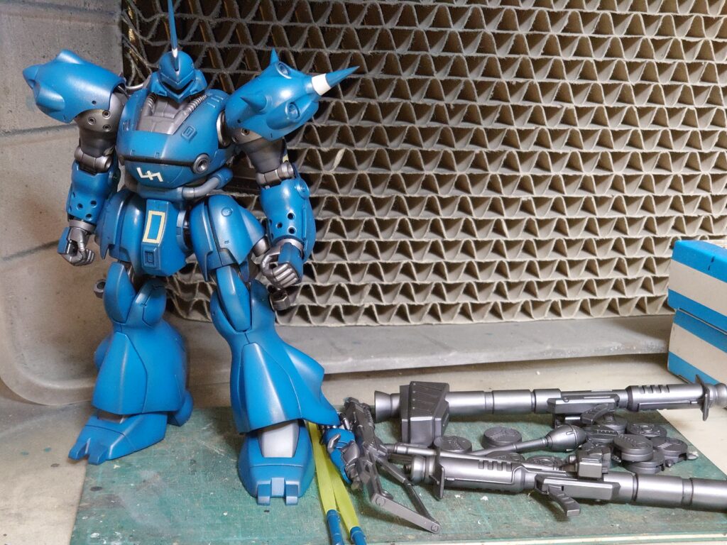 HGUC ケンプファー 製作記⑤ | 模型大隊戦闘日誌