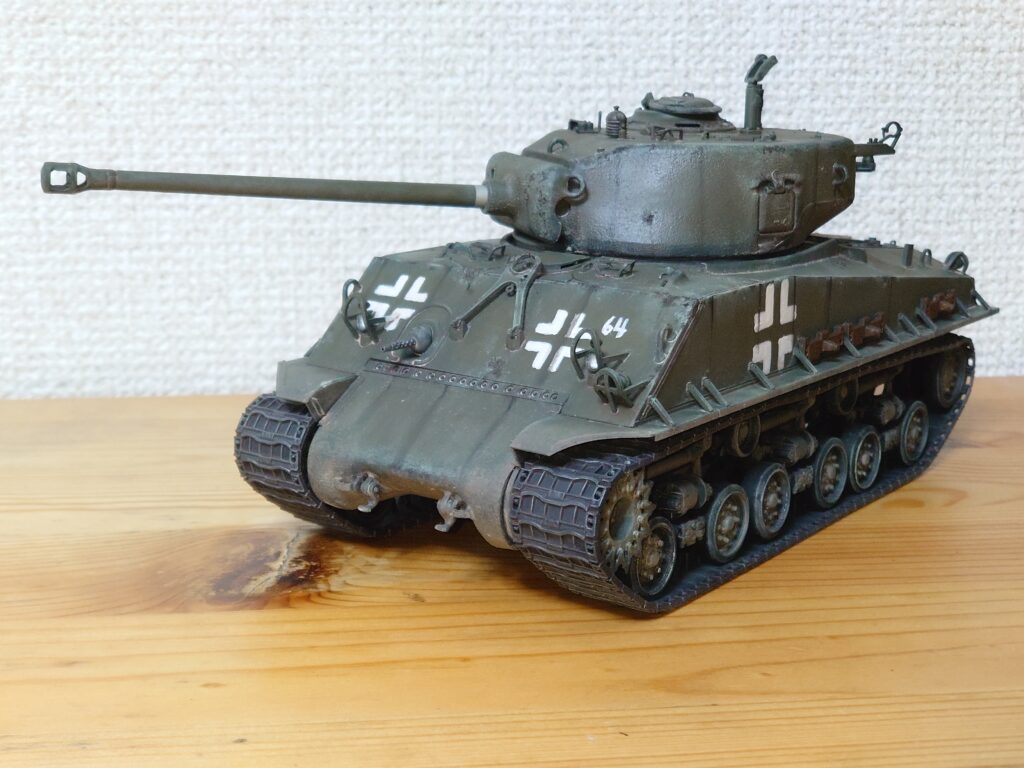 タミヤ 1/35 M4A3E8 シャーマンイージーエイト 製作記⑦(完成