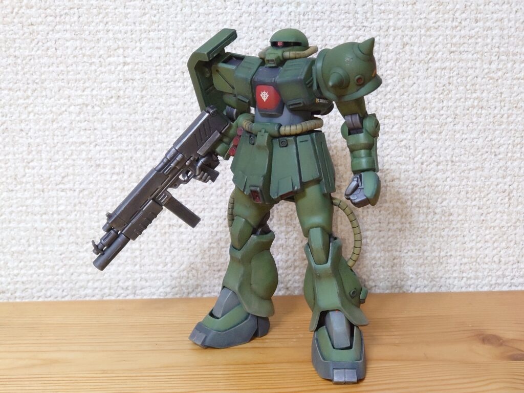 Uverworld ゴールド HGUC ザクII改 製作記④ | 模型大隊戦闘日誌