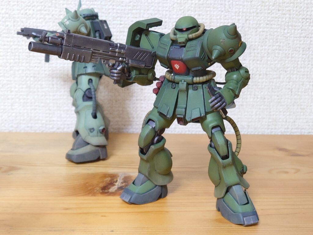 HGUC ザクII改 製作記⑥(完成) | 模型大隊戦闘日誌