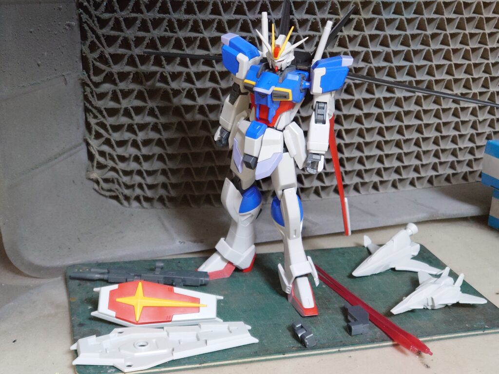 HGCE フォースインパルスガンダム 製作記④ | 模型大隊戦闘日誌