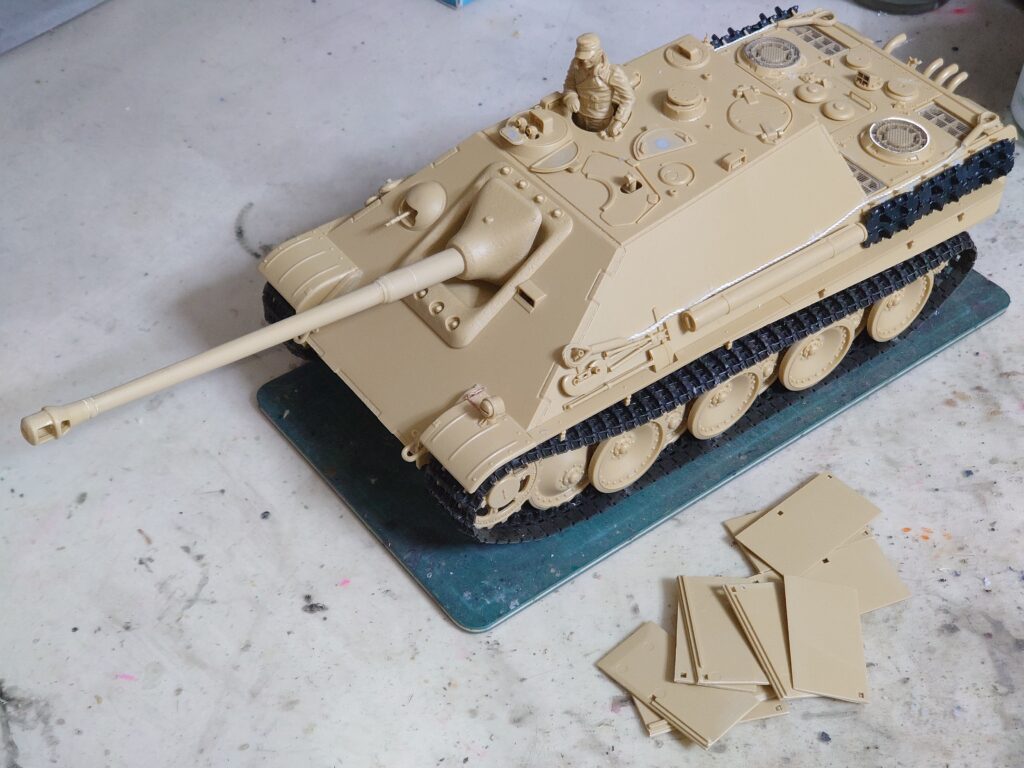 タミヤ 1/35 ヤークトパンター(後期型) 製作記④ | 模型大隊戦闘日誌